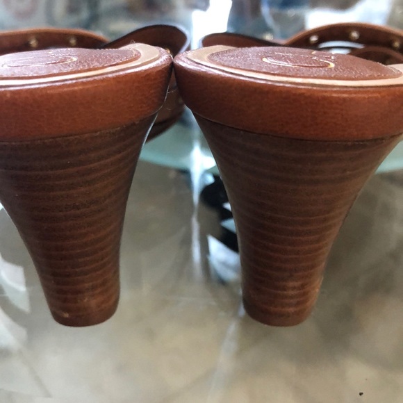 Cole Haan wedge Sandals size 8 - Picture 4 of 7